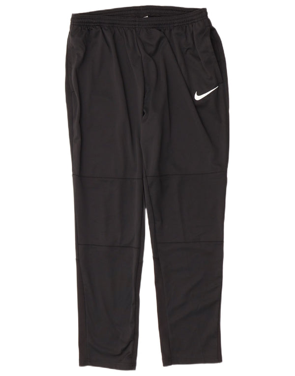 Nike drenge Dri Fit træningsdragt bukser 13-14 år XL sort polyester
