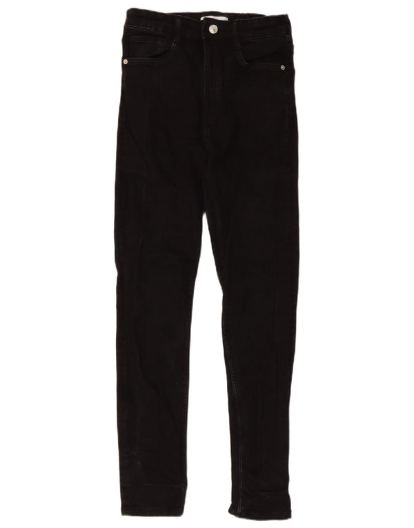 Zara Dame Skinny Jeans EU 36 XS W26 L26 Sort