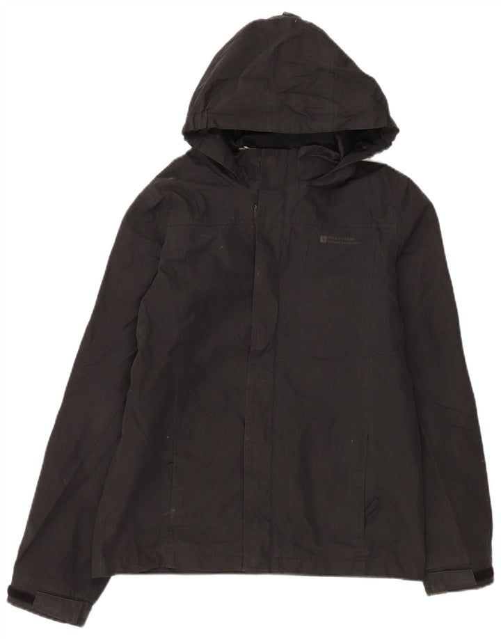Mountain Warehouse Drenge Hættevindjakke 12-13 år Sort