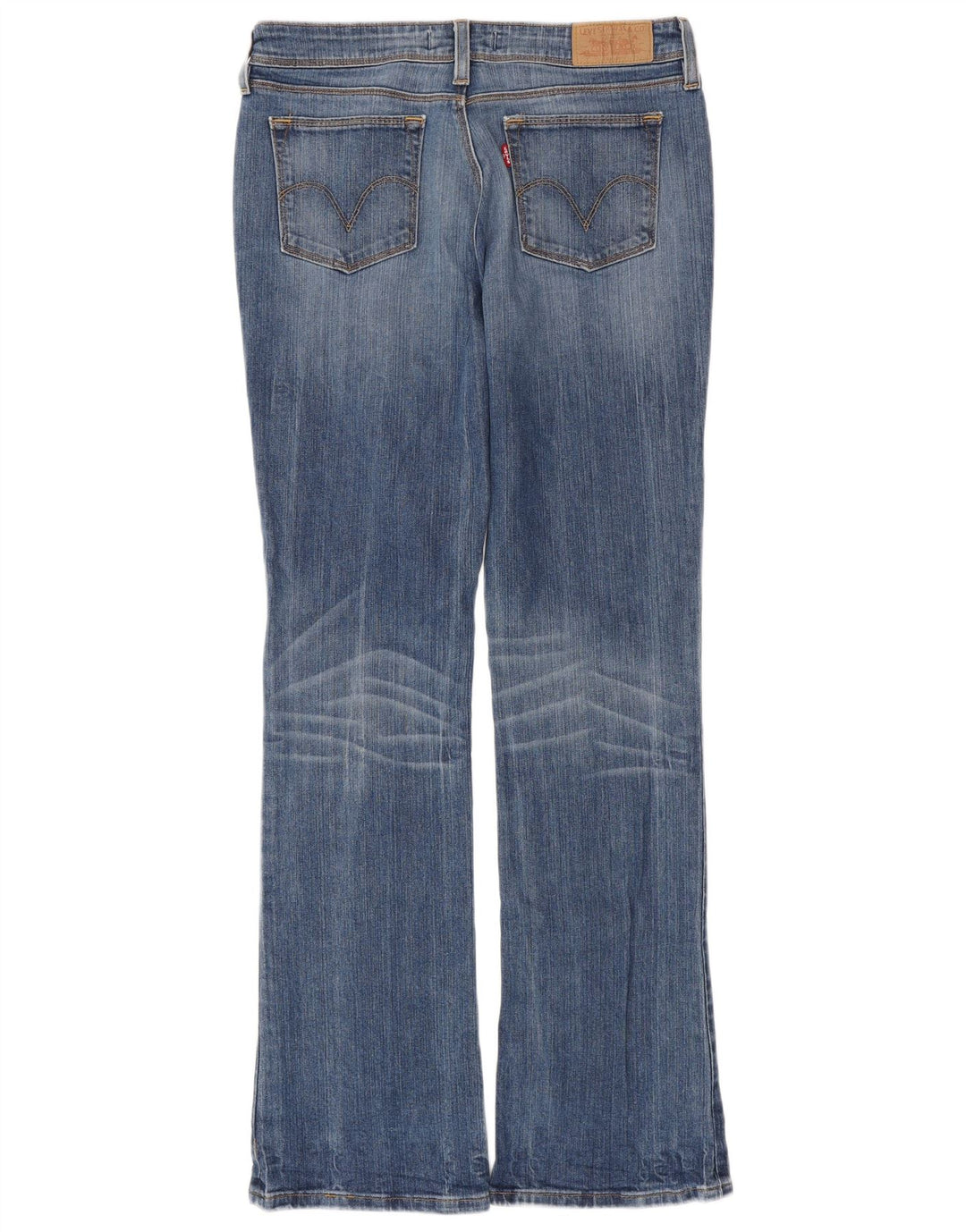 Levi's Dame 572 Bootcut Jeans W31 L34 Blå Bomuld