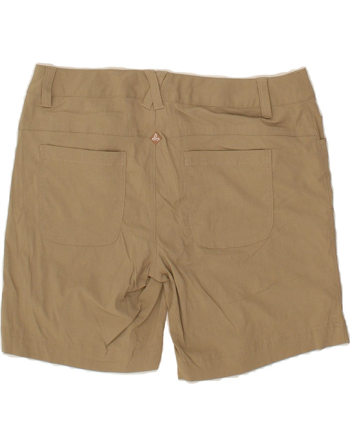 PRANA Womens Cargo Shorts US 10 Large W32 Brown Nylon Vintage Prana and Second-Hand Prana from Messina Hembry 
