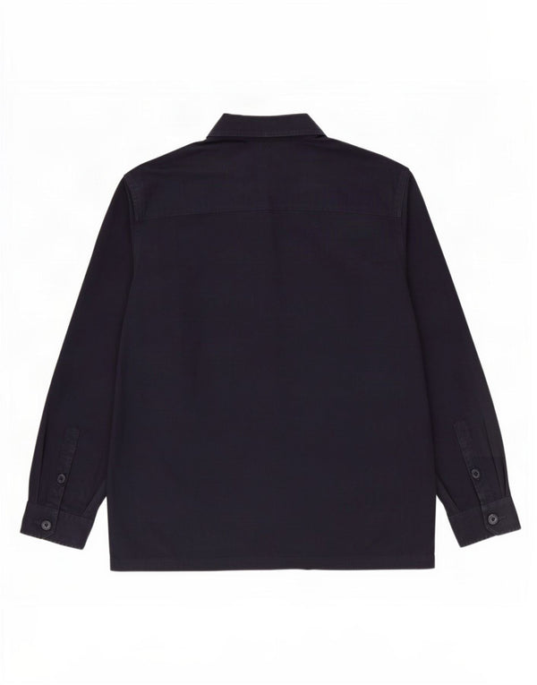 Marks & Spencer herre overshirt skjorte 2XL marineblå bomuld