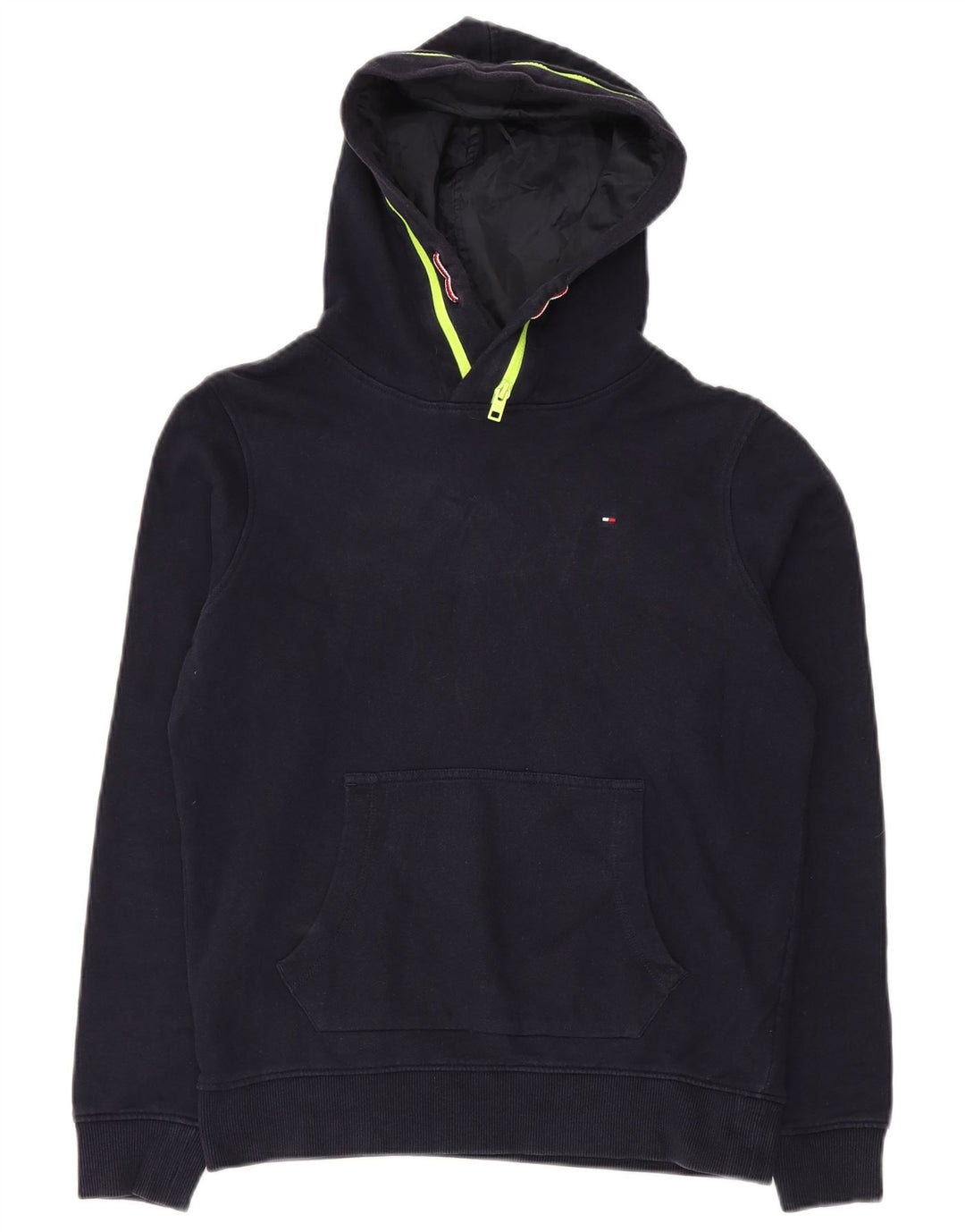Tommy Hilfiger drenge hættetrøje 13-14 år marineblå polyester