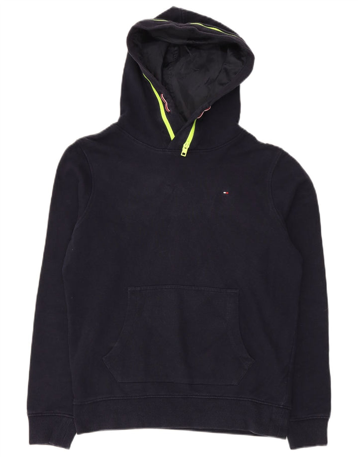 Tommy Hilfiger drenge hættetrøje 13-14 år marineblå polyester