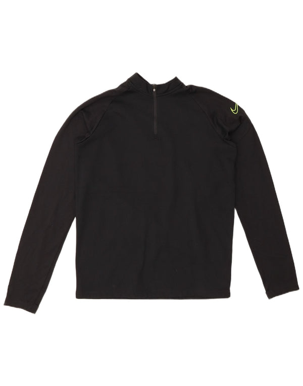 NIKE Drenge Dri Fit Grafisk Pullover Træningsdragt Top 13-14 år XL Sort