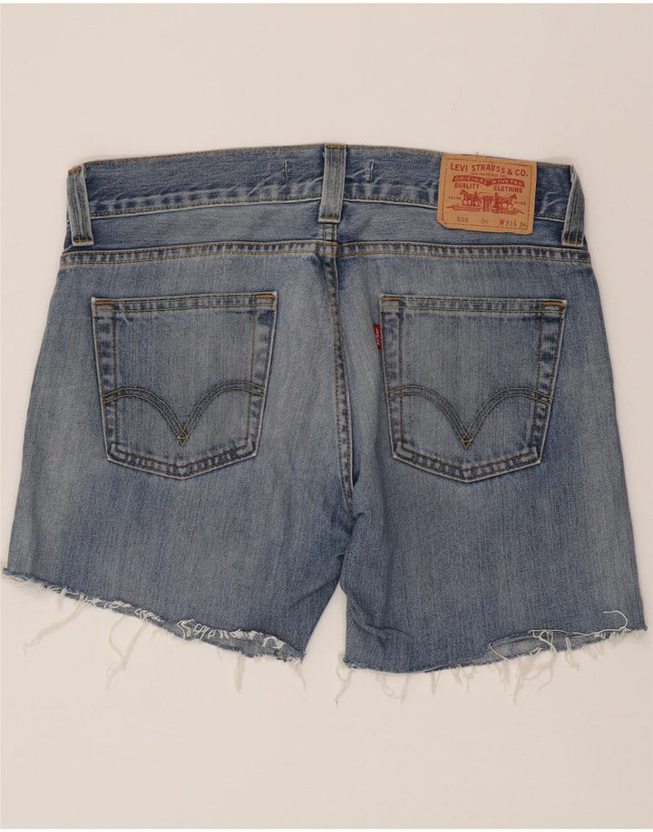 Levi's Herre 506 Standard Fit denimshorts W33 Medium Blue Bomuld
