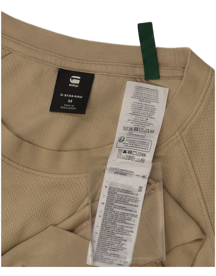 G-STAR Sweatshirt til mænd Medium Beige Bomuld