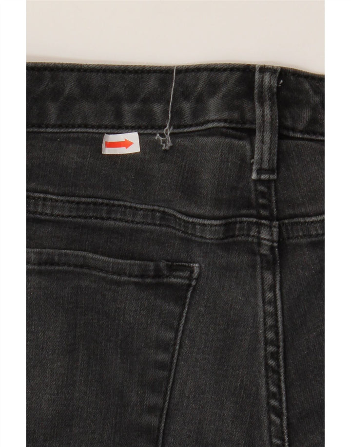 MOSSIMO Womens Super Strech Straight Jeans US 4 Small W28 L30 Black Vintage Mossimo and Second-Hand Mossimo from Messina Hembry 