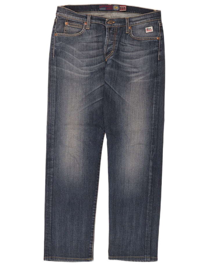 Roy Rogers Straight Jeans til mænd W34 L30 blå bomuld