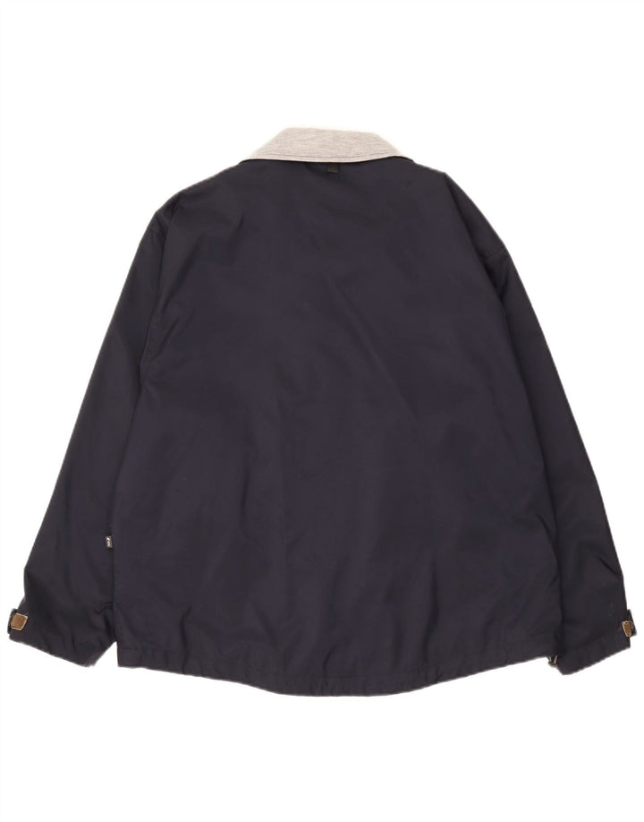Invicta Herre Windbreaker Jacket UK 38 Medium Navy Blue