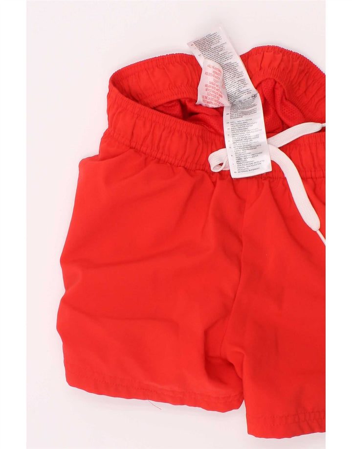 Adidas drenge sportsshorts 9-10 år rød polyester