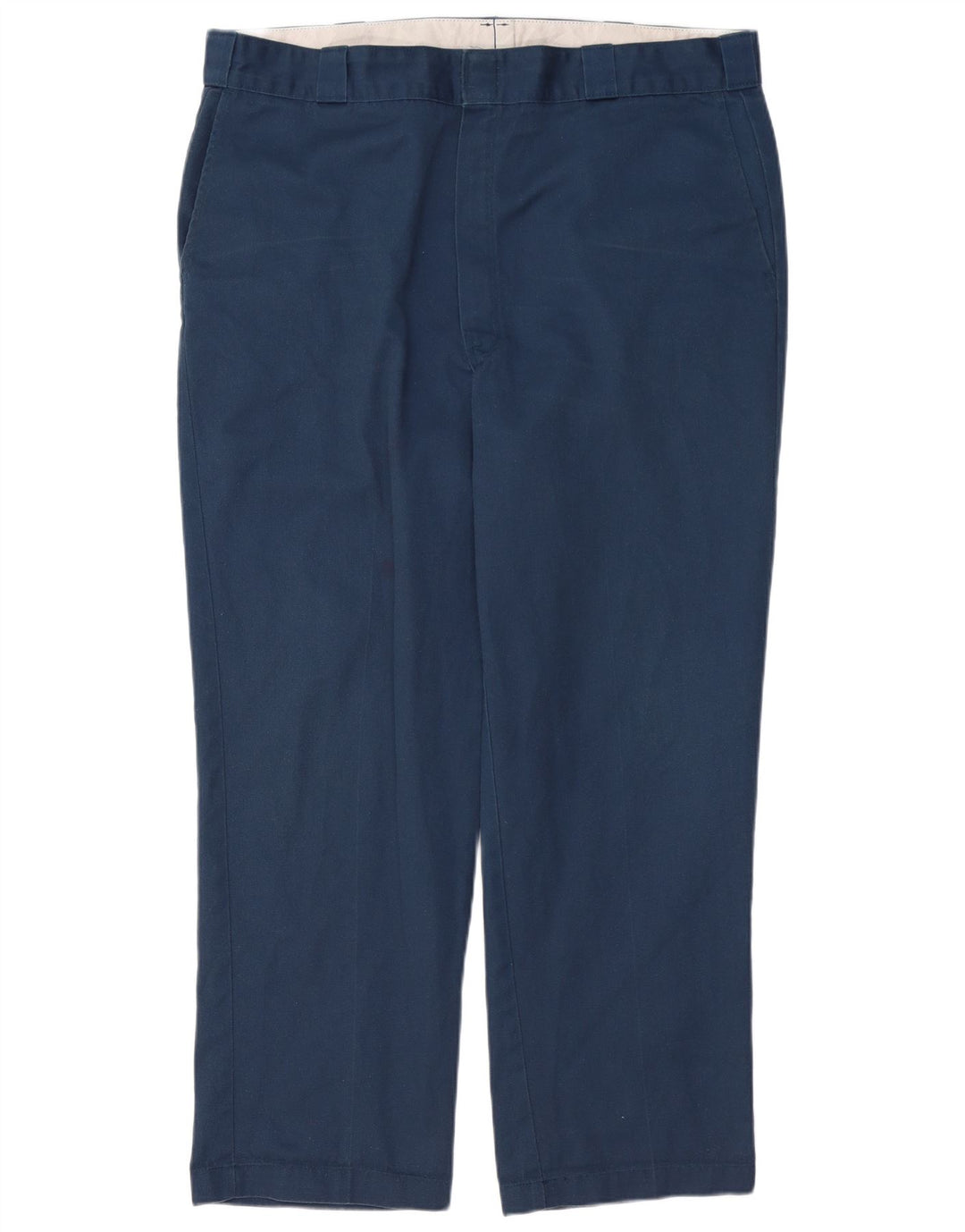Dickies Straight Chino-bukser til mænd W42 L30 Marineblå