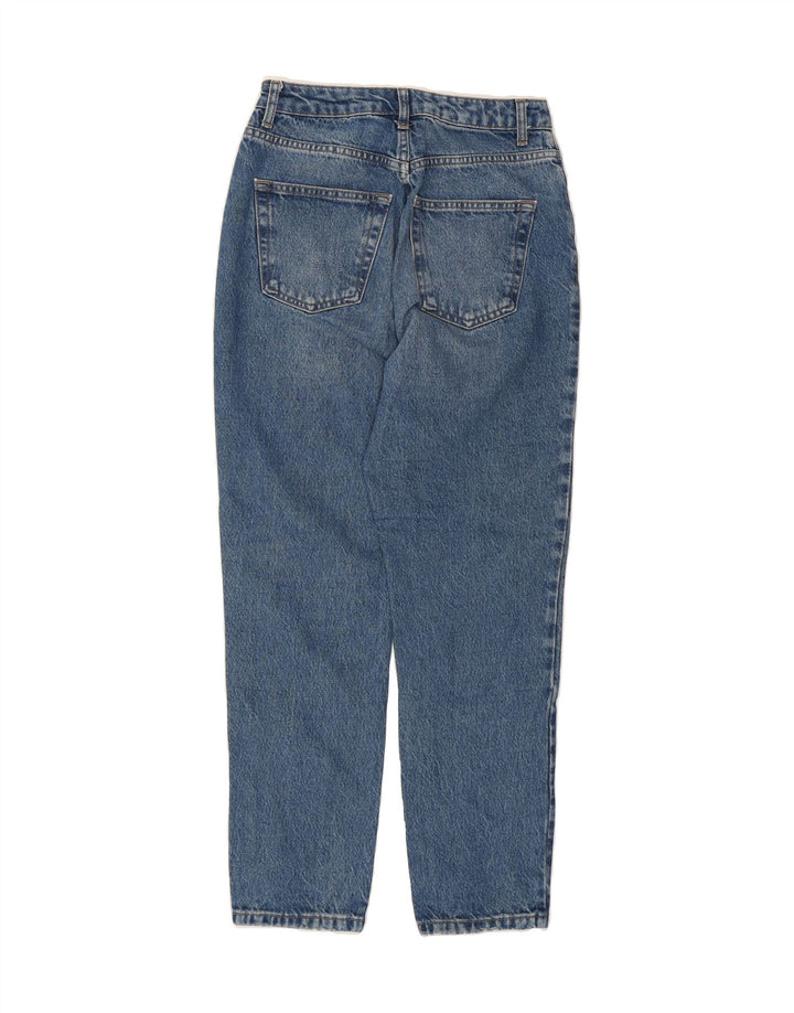 TOPSHOP Womens Tapered Jeans W26 L27 Blue Polyester Vintage Topshop and Second-Hand Topshop from Messina Hembry 