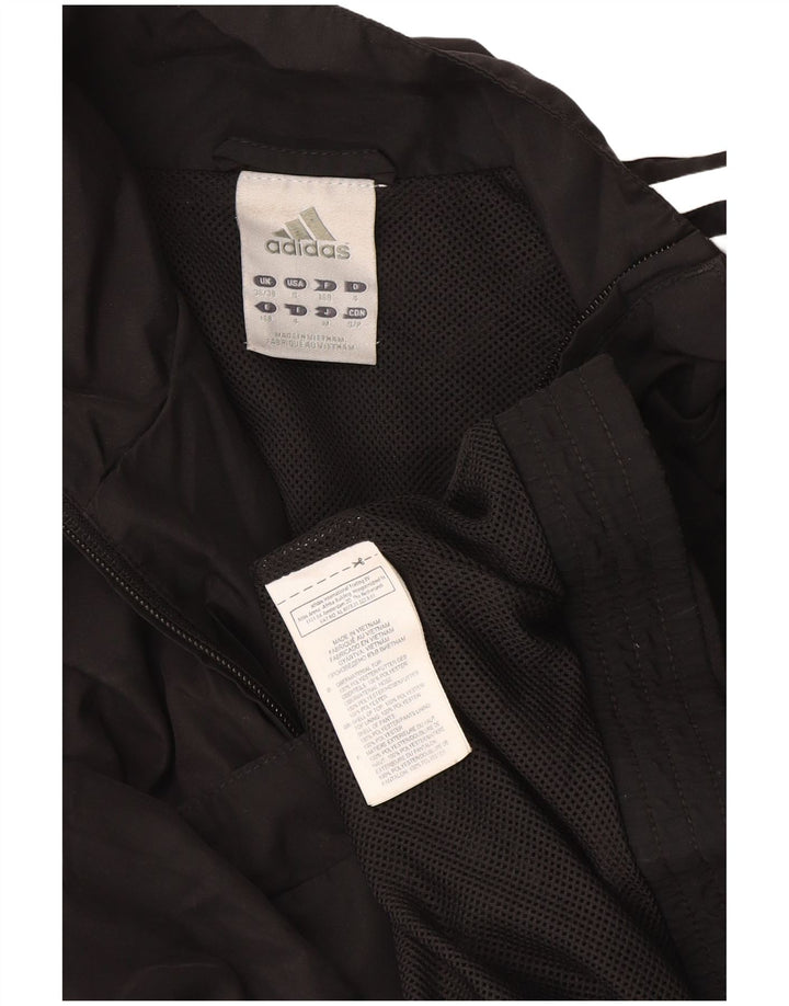 Adidas Træningsdragt til mænd Topjakke UK 36/38 Lille sort polyester