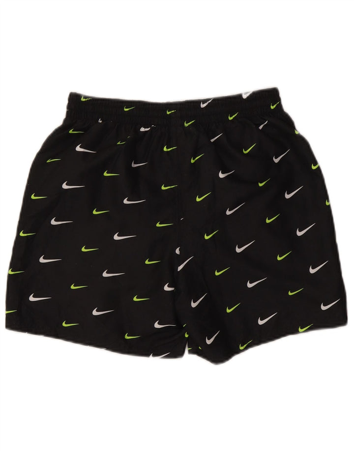 Nike Herre grafiske sportsshorts Små sorte polyester