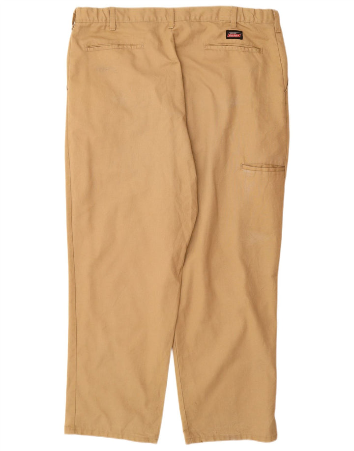 Dickies Herre Pegged Cargo Bukser W40 L30 Beige Polyester