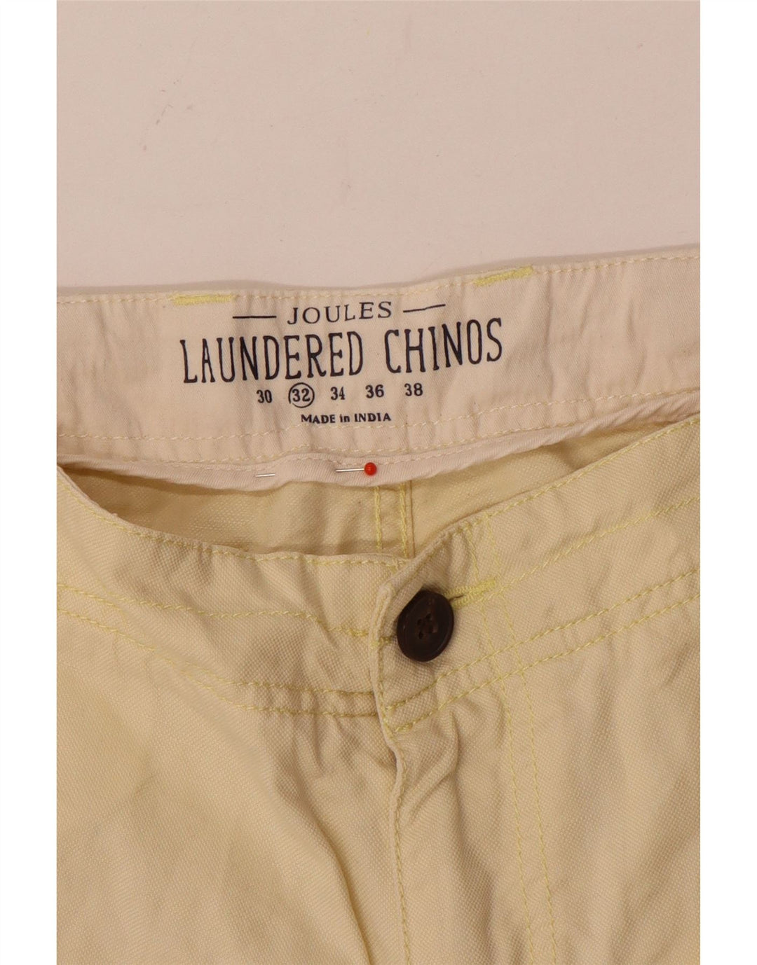 JOULES Chino Shorts til mænd W32 Medium Yellow