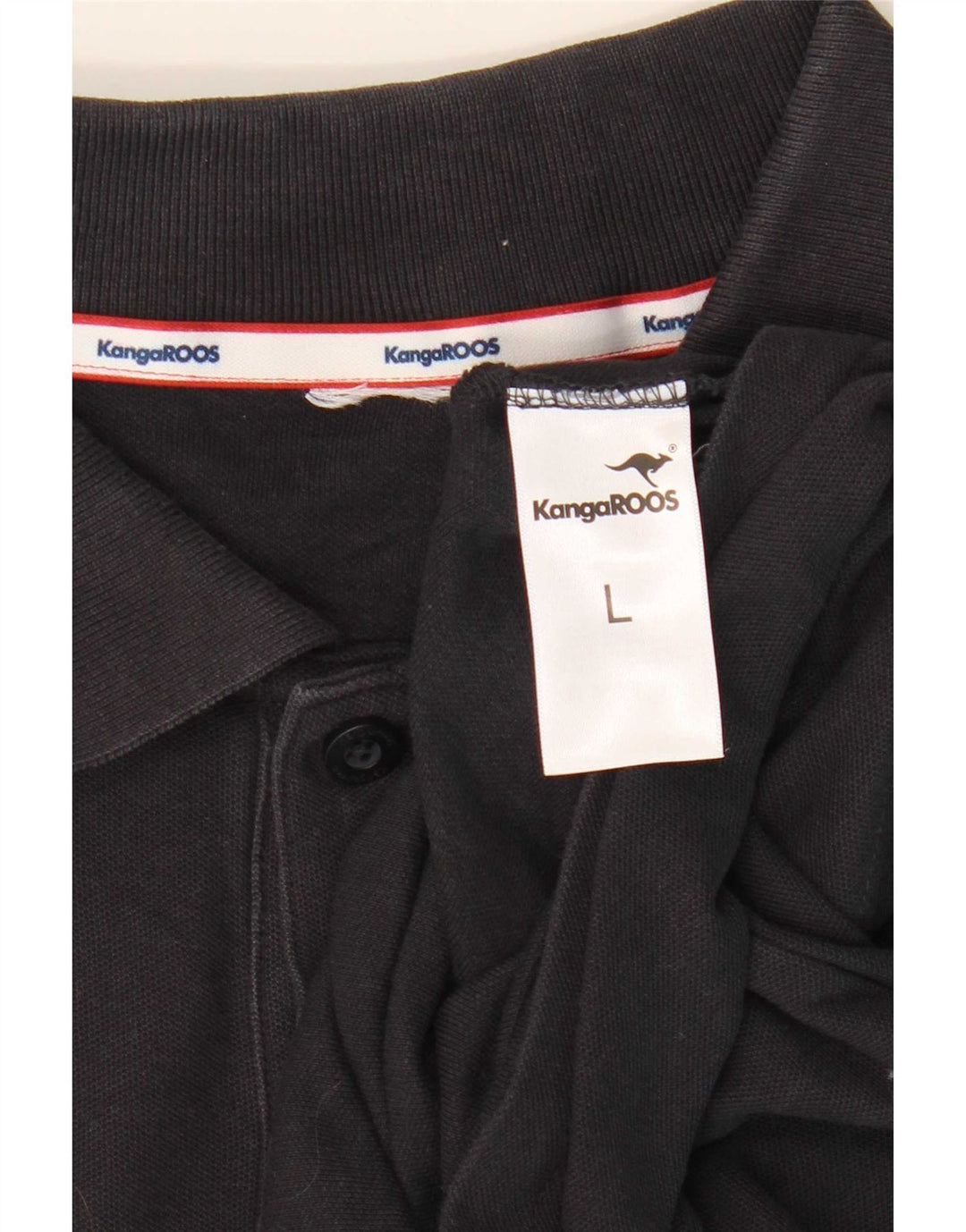 Kænguruer Herre poloshirt Stor marineblå bomuld