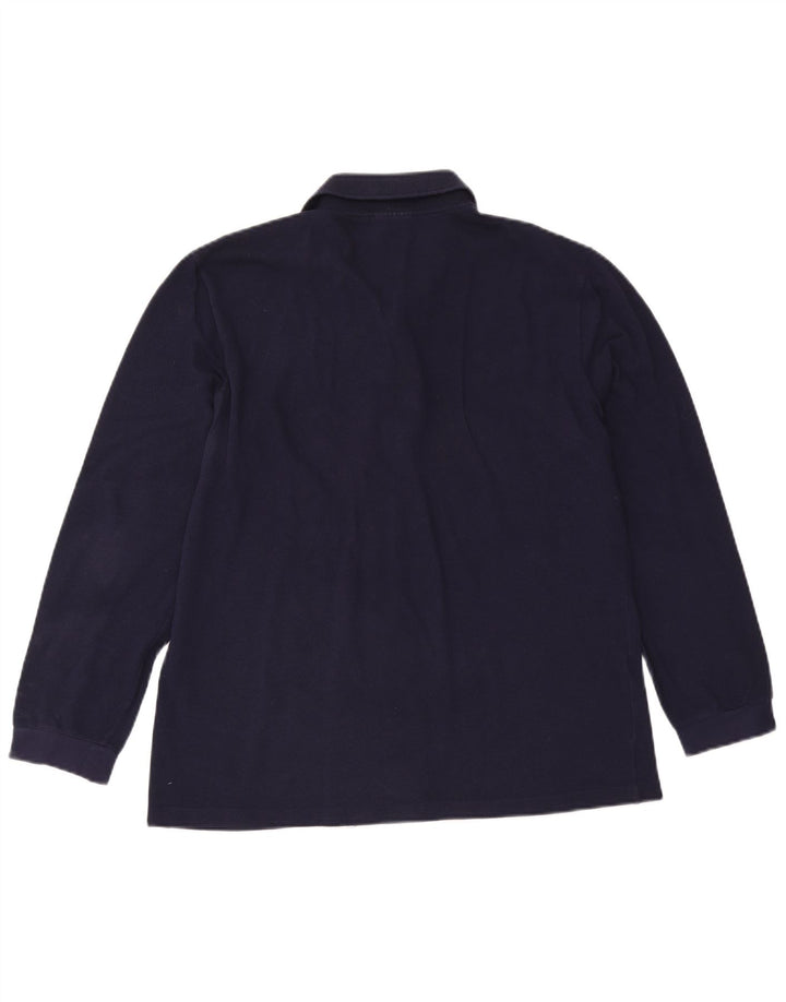 Lacoste Langærmet Polo Shirt til mænd Størrelse 4 Medium Navyblå Bomuld