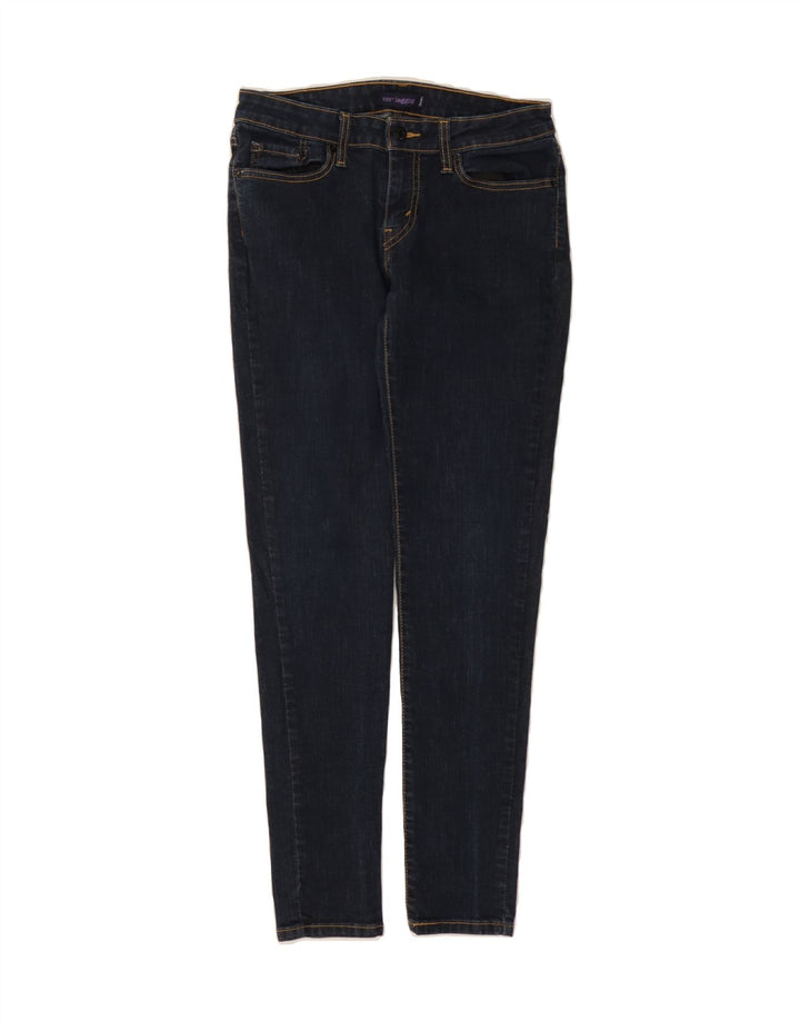 LEVI'S Womens 535 Jegging Jeans US 9 Medium W28 L30 Navy Blue Cotton Vintage Levi's and Second-Hand Levi's from Messina Hembry 