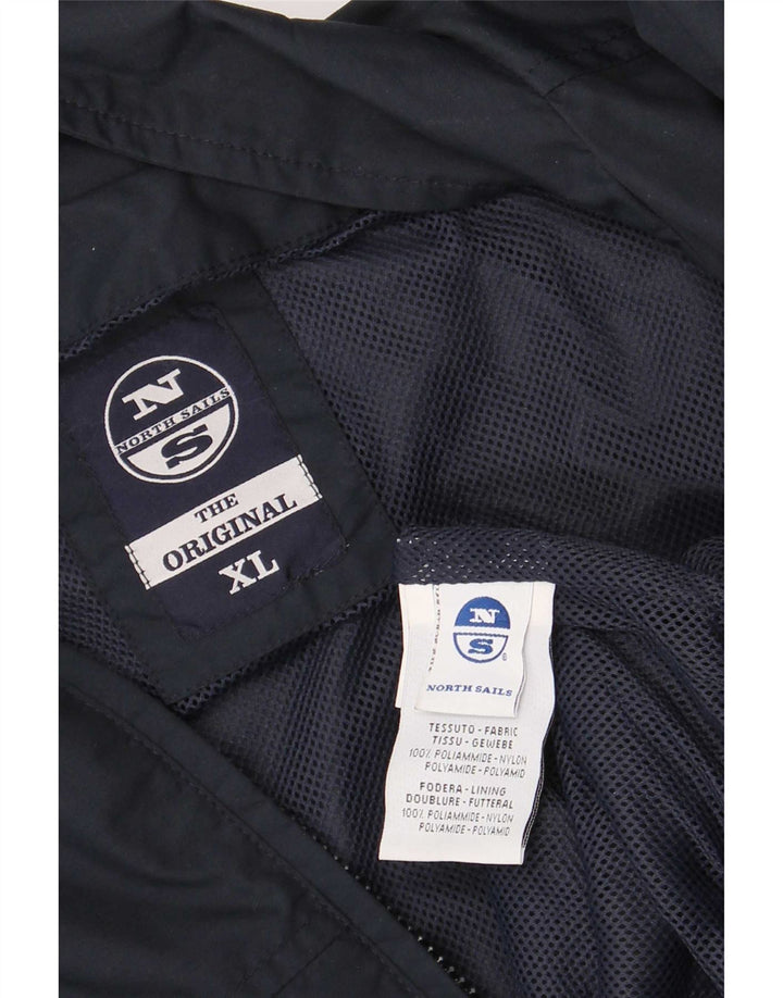 North Sails Herre Bomber Jacket UK 42 XL Navy Blue Polyamide