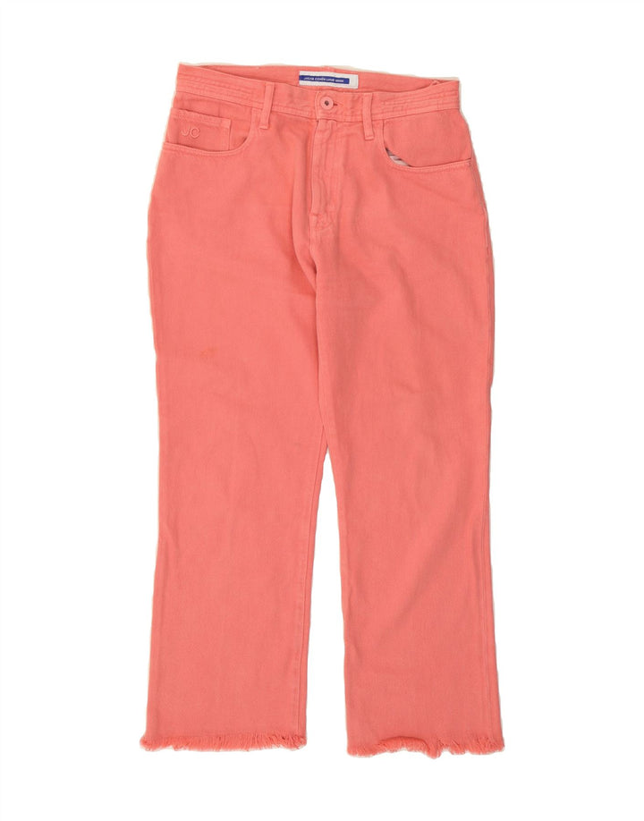 JACOB COHEN Womens Straight Jeans W30 L26 Pink Cotton Vintage Jacob Cohen and Second-Hand Jacob Cohen from Messina Hembry 