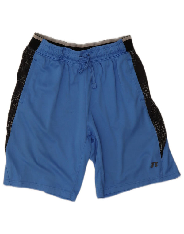 Russell Athletic Boys Dri-Power Sportshorts 11-12 år XL Blå