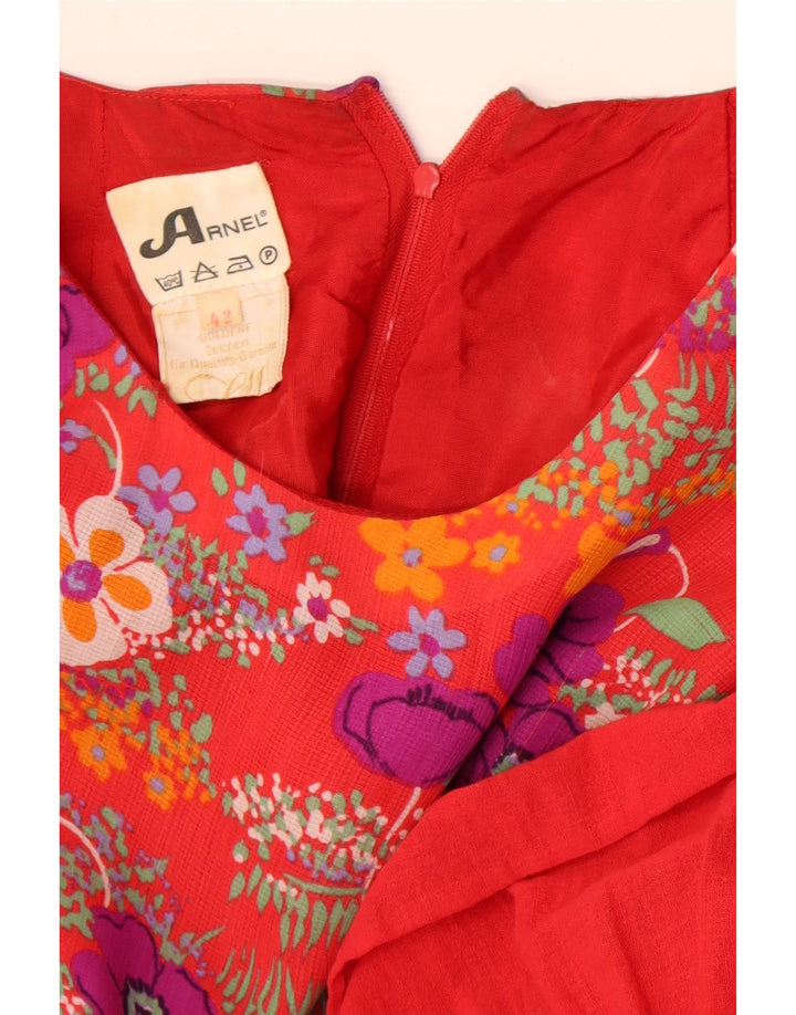 Arnel Dame A-Line Kjole EU 42 Large Red Floral