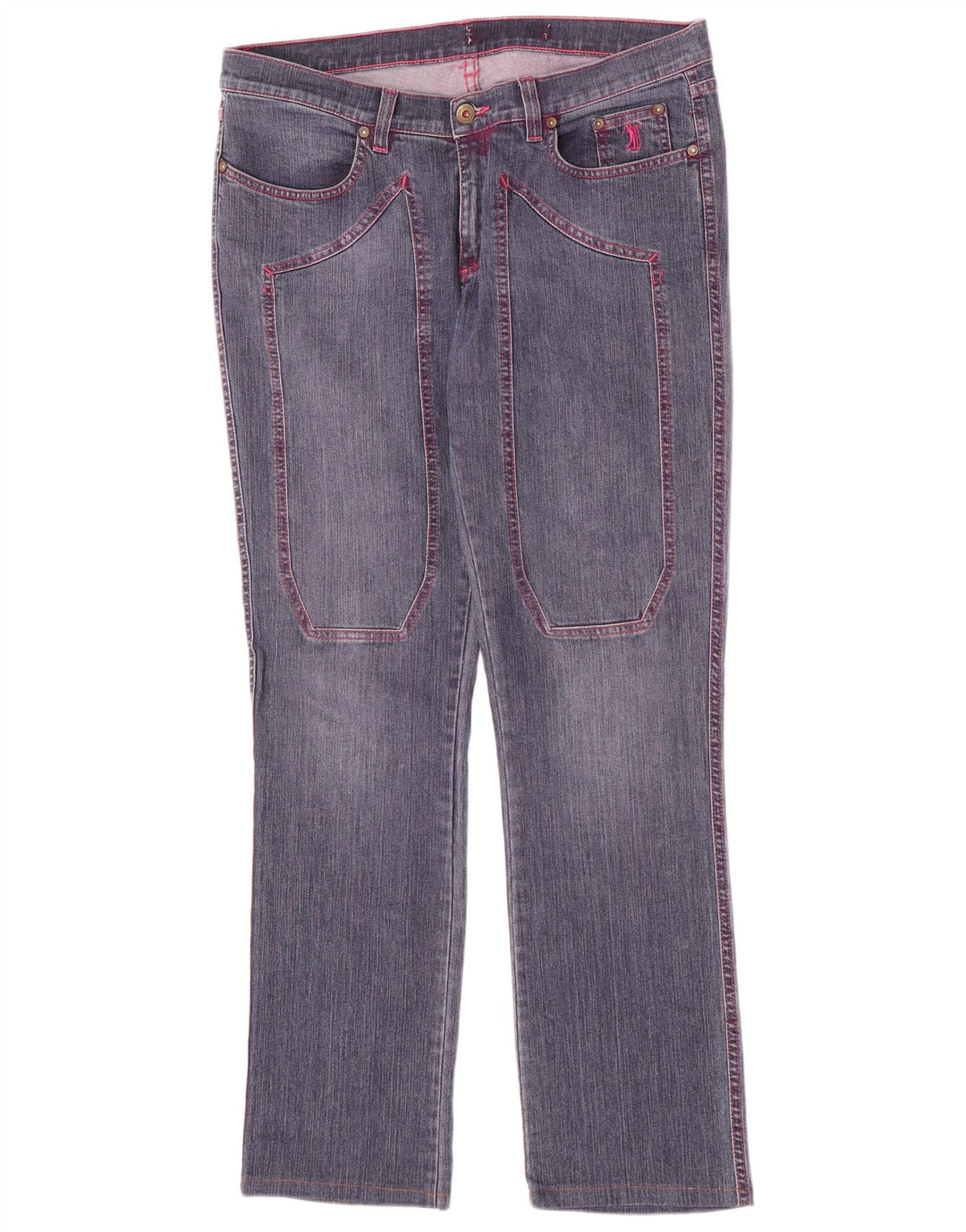Jeckerson Dame Slim Jeans W34 L30 Blå Bomuld