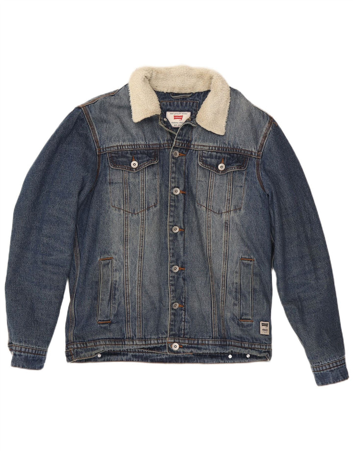 Carrera Herre 440 Denim Jacket UK 38 Medium Blue