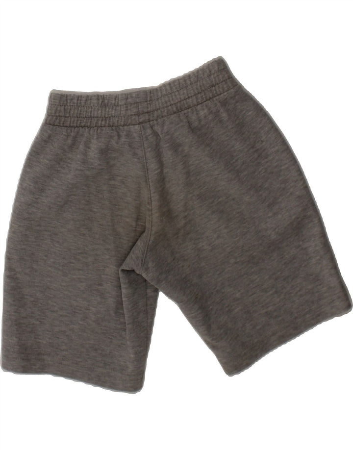 ADIDAS Boys Graphic Sport Shorts 4-5 Years  Grey Cotton Vintage Adidas and Second-Hand Adidas from Messina Hembry 