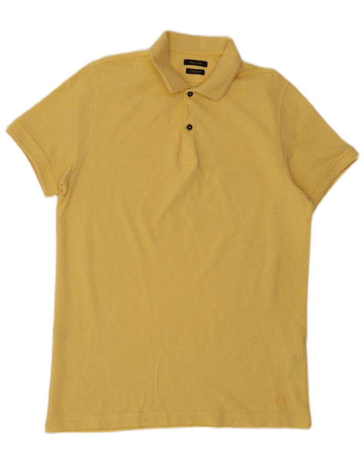 Massimo Dutti herre poloshirt Medium gul bomuld