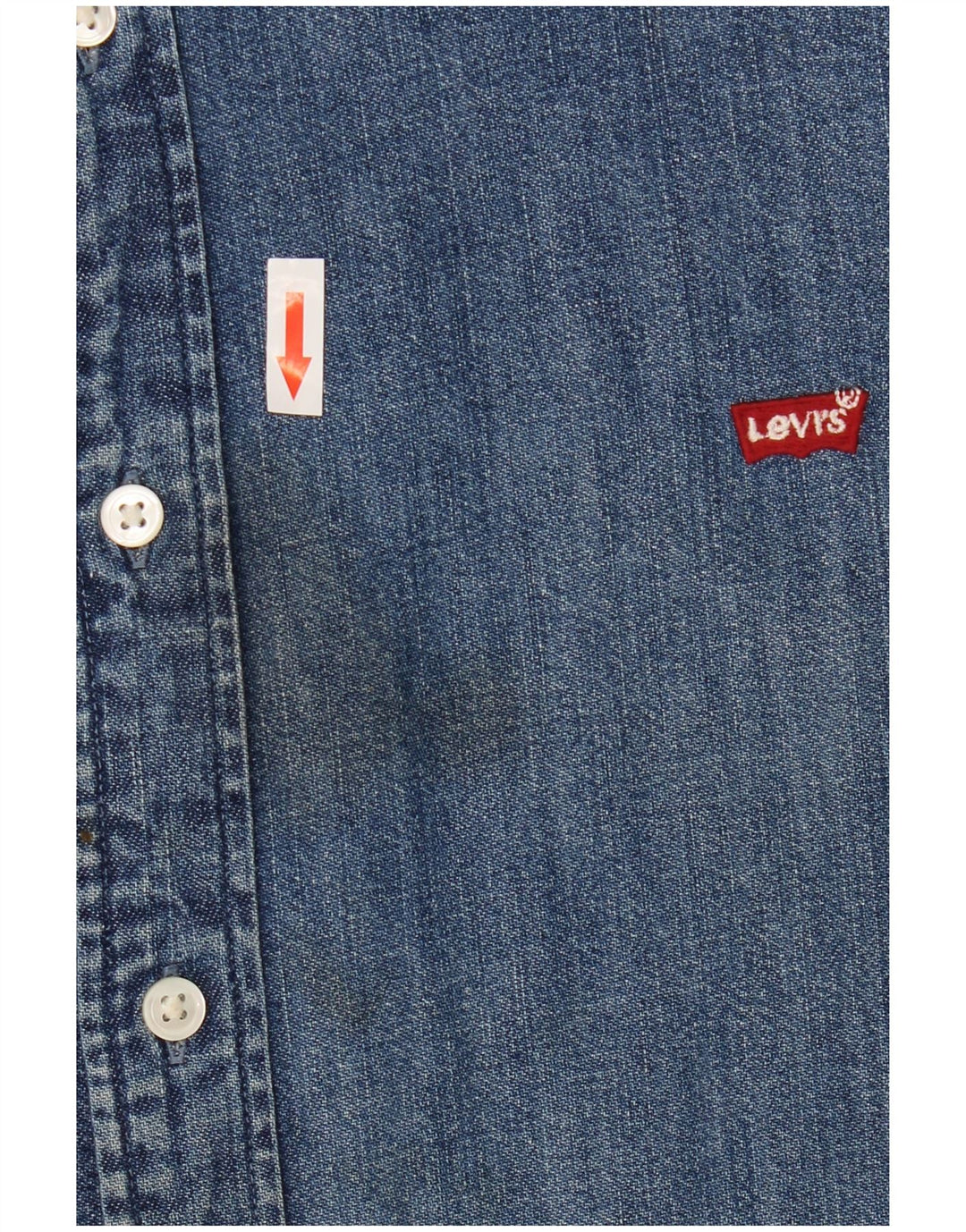 Levi's Herre Denim Shirt XL Blå Bomuld