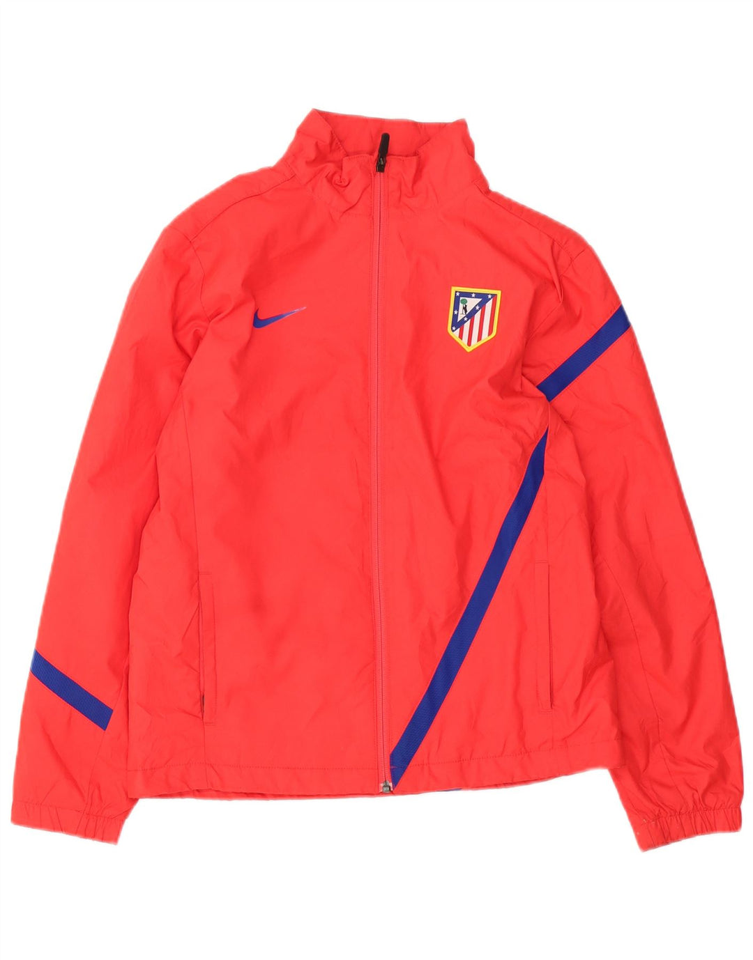 Nike Træningsdragt Topjakke til drenge 12-13 år Stor Rød Colourblock Polyester