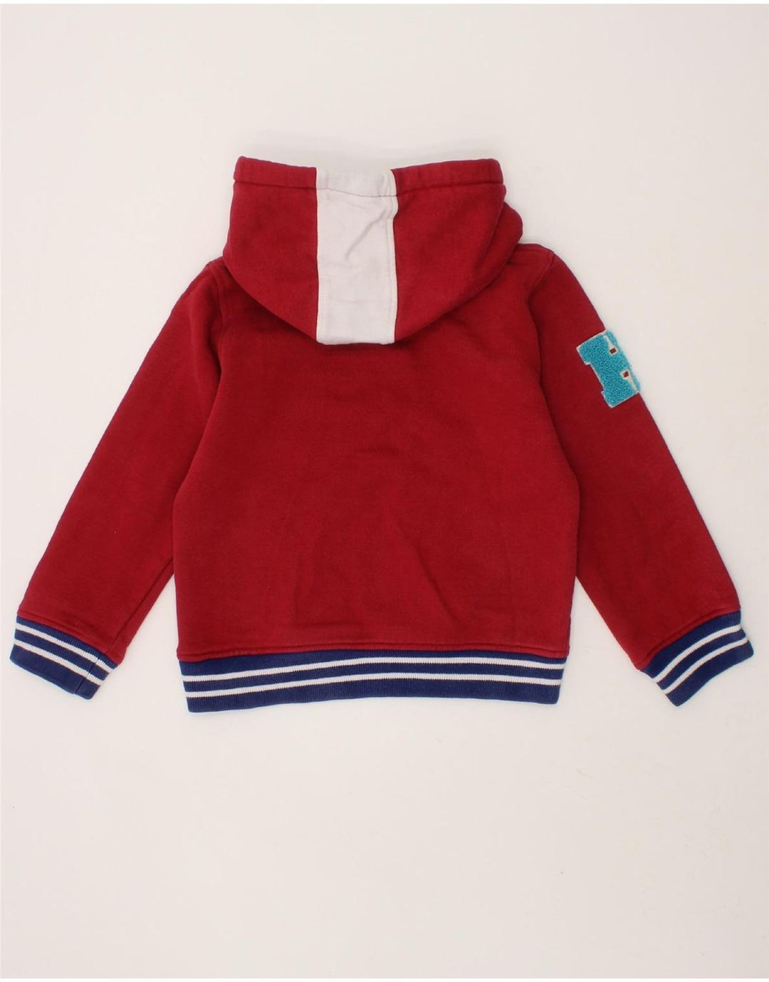 HARMONT & BLAINE Boys Sweatshirt Jumper 3-4 Years Red Colourblock Cotton Vintage Harmont & Blaine and Second-Hand Harmont & Blaine from Messina Hembry 