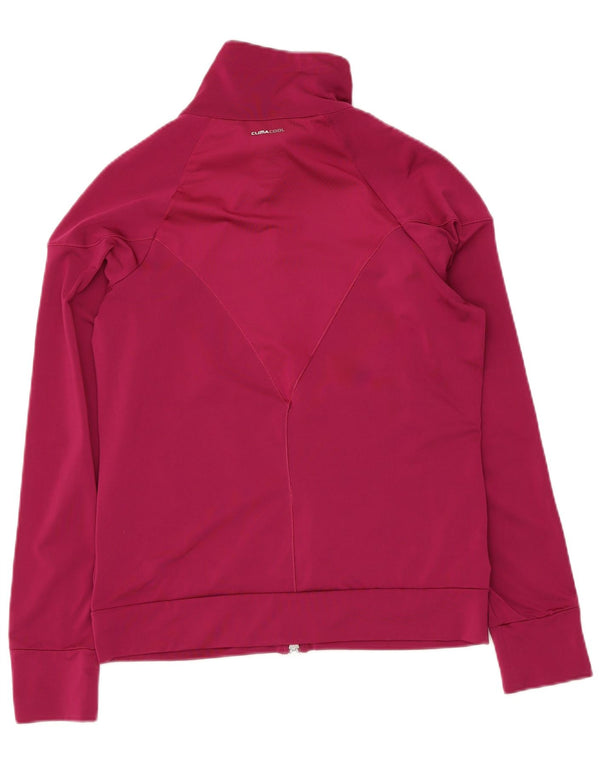 Adidas Dame Climacool Træningsdragt Topjakke UK 12 Medium Pink Polyester