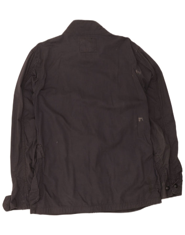 G-Star Herre Utility Jacket UK 42 XL Sort Bomuld