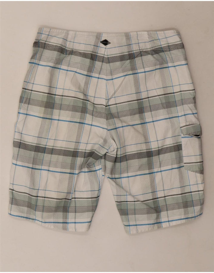 O'Neill Badeshorts til mænd Medium hvid ternet polyester