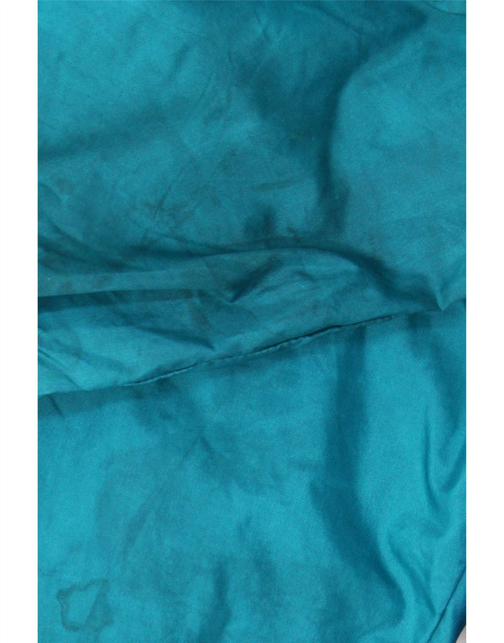 Leopard Træningsdragt Topjakke til mænd UK 42/44 Stor Blå Colourblock Nylon