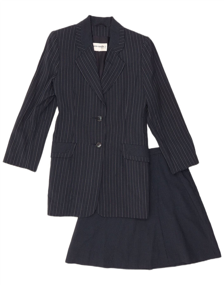 PIERRE CARDIN Dame 2-delt nederdelsæt IT 42 Medium W25 L20 Marineblå