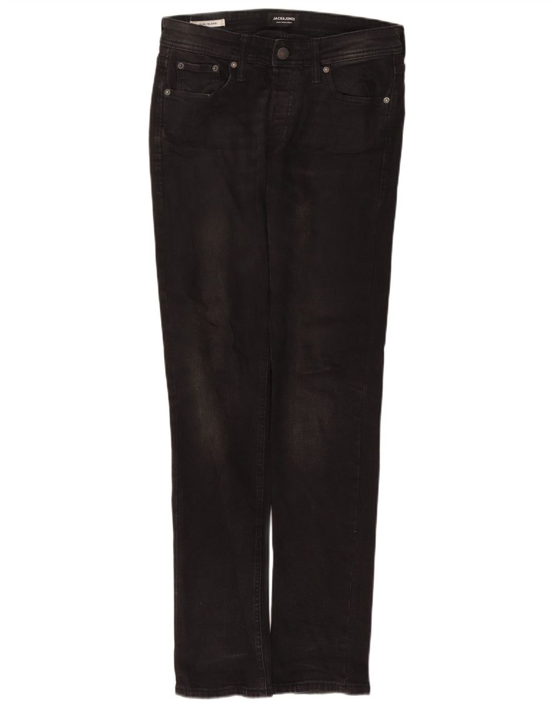 Jack & Jones Herre GLENN Slim Jeans W30 L32 Grå Bomuld