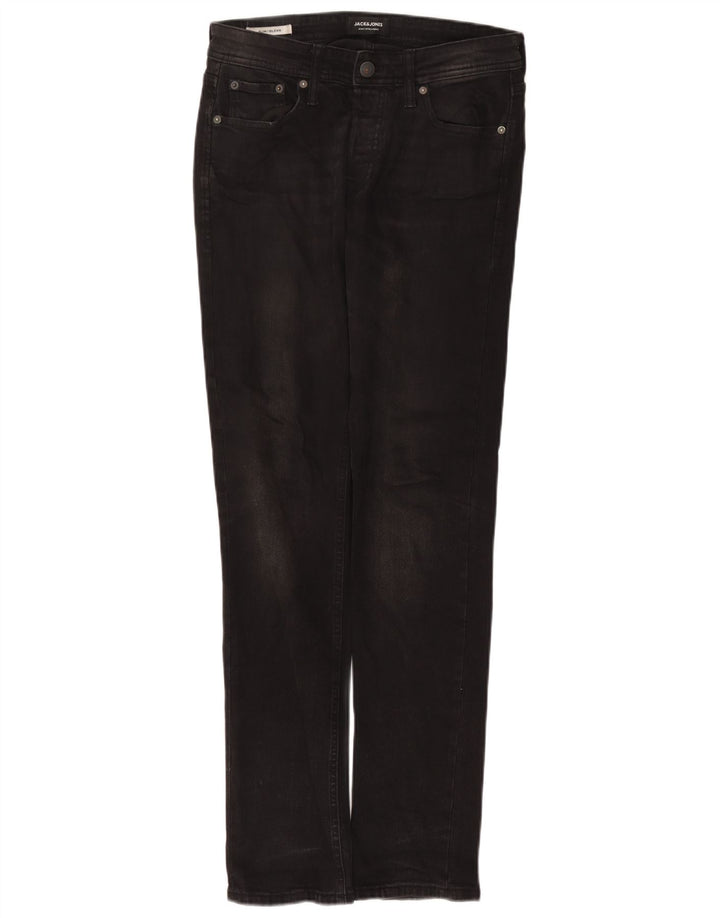 Jack & Jones Herre GLENN Slim Jeans W30 L32 Grå Bomuld
