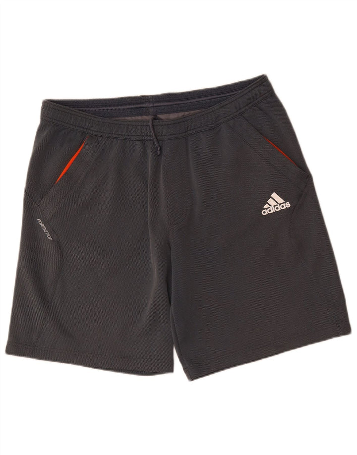 ADIDAS Herre Climalite Sportshorts mellemgrå polyester
