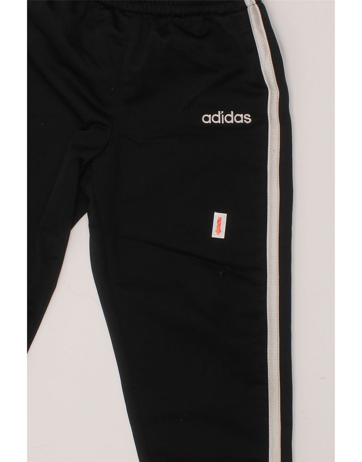 ADIDAS Baby Boys Graphic Tracksuit Trousers 18-24 Months  Black Polyester Vintage Adidas and Second-Hand Adidas from Messina Hembry 