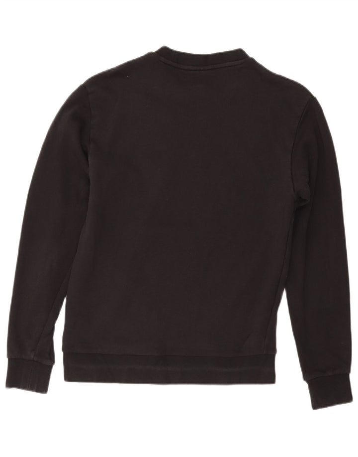 ADIDAS grafisk sweatshirt til mænd XS Sort bomuld