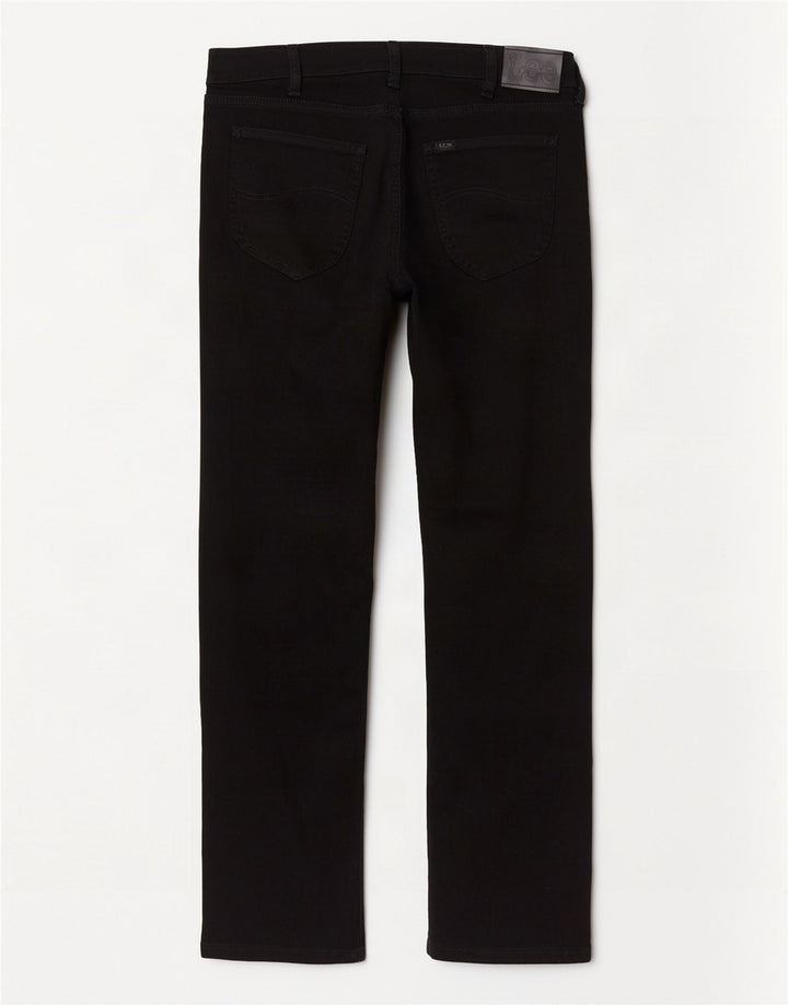 Lee Herre Legendary Slim Jeans W34 L32 Sort Bomuld