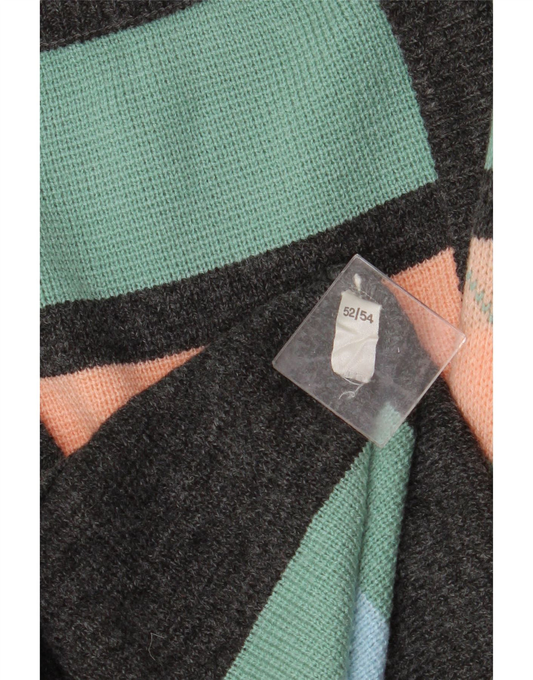 VINTAGE Herre cardigan sweater IT 52/54 Large Multicolored Fair Isle