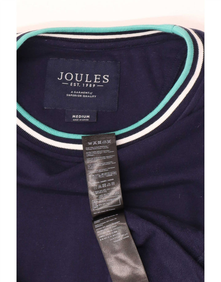 Joules sweatshirt til mænd Medium marineblå stribet bomuld