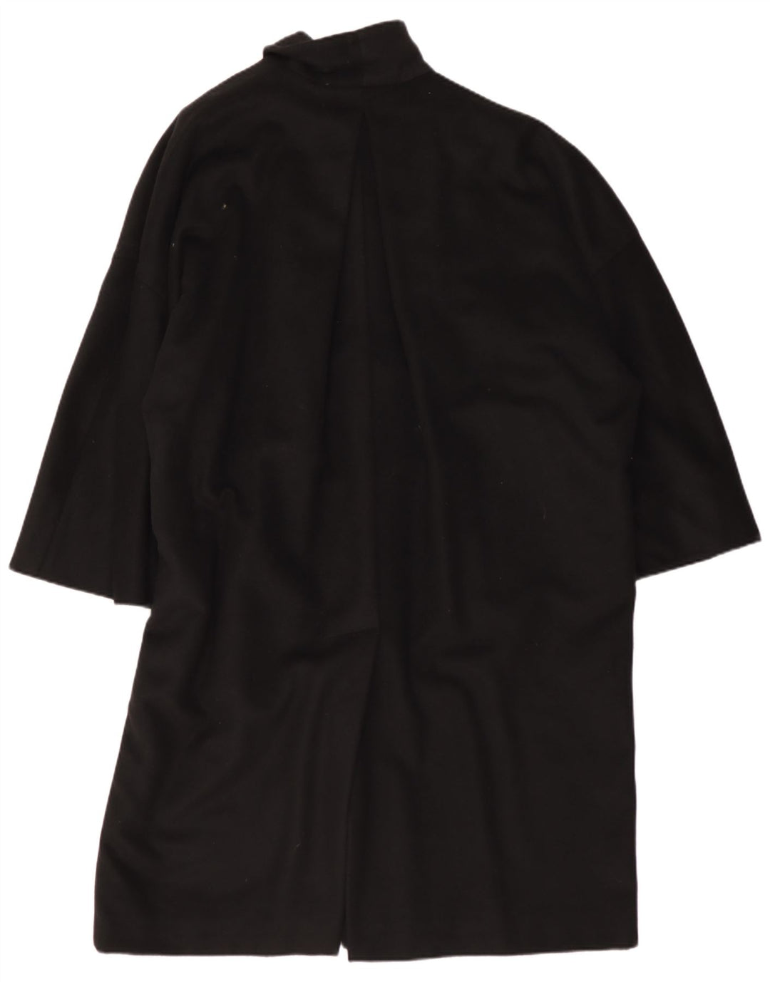 Ferre Womens Oversized Open Overcoat UK 14 Large Black
