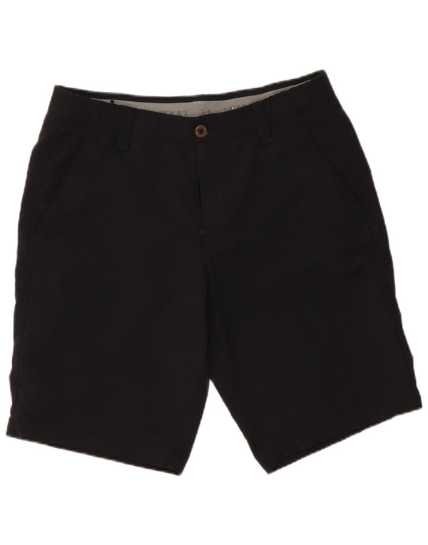 Under Armour Herre Heat Gear Chino Shorts W34 Large Sort Polyamid